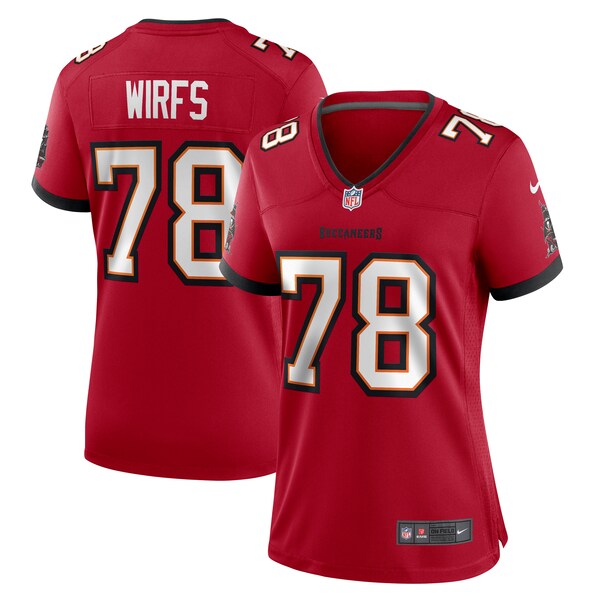 Tristan Wirfs Tampa Bay Buccaneers Nike Women's  Game Jersey -  Red