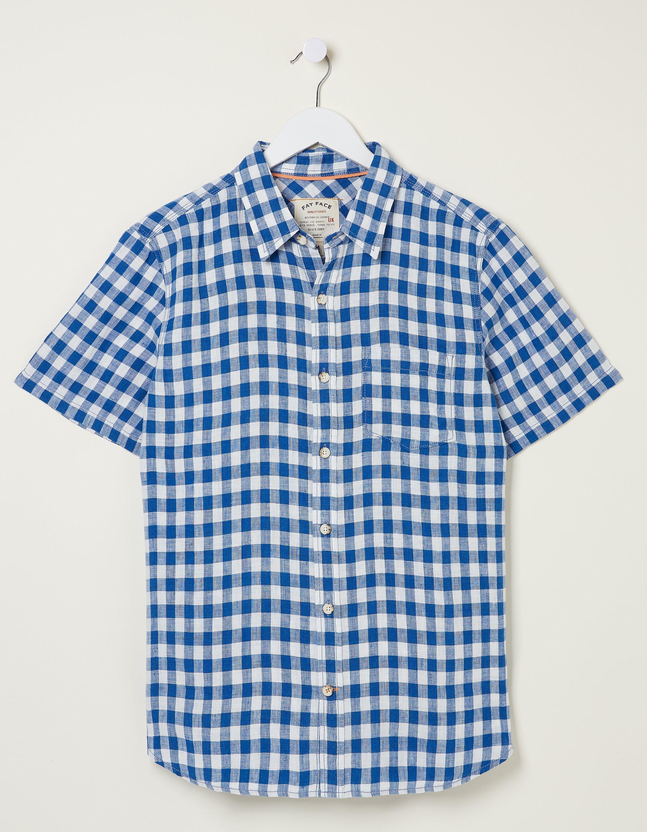 Gingham Linen Shirt