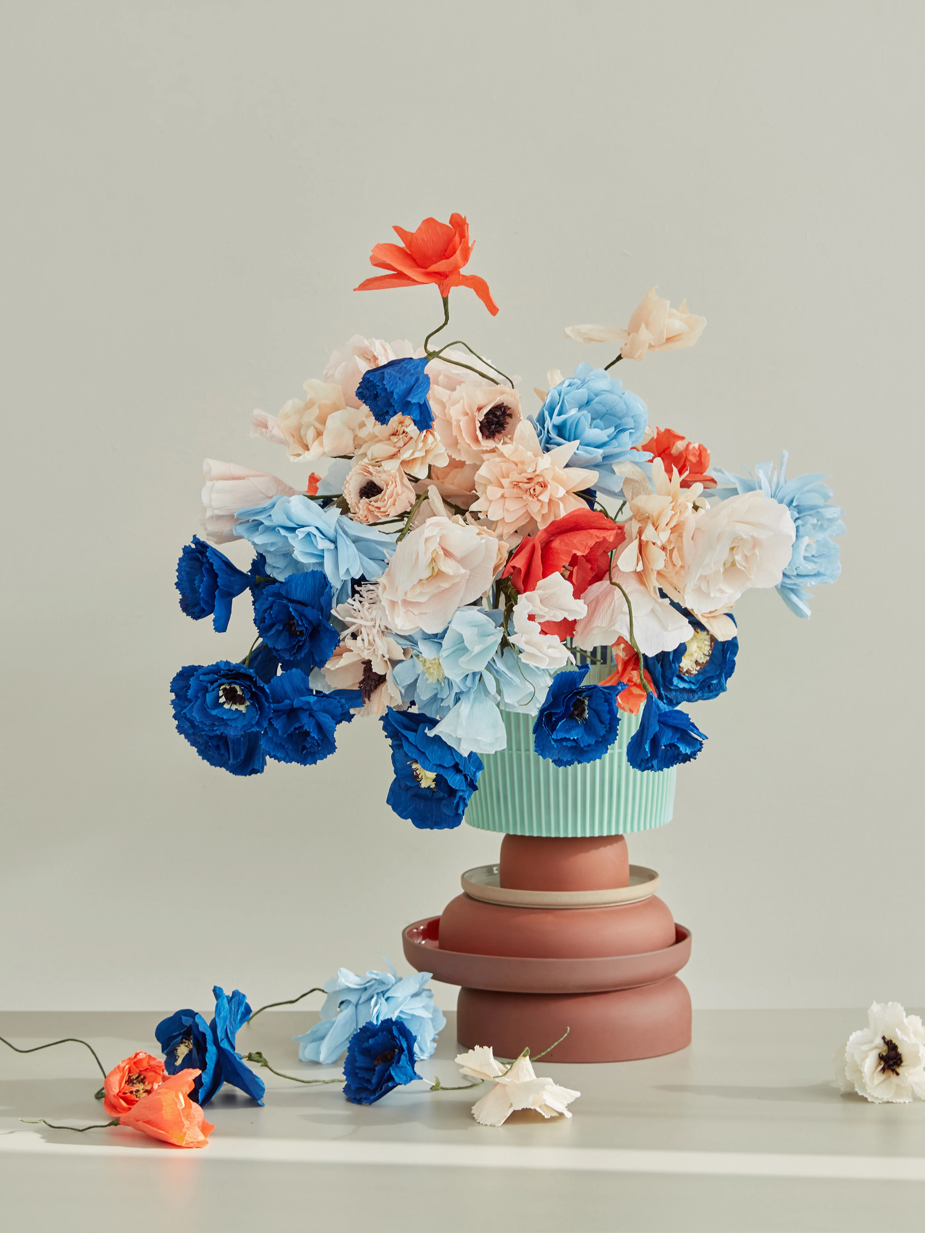 Handgefertigte Kunstblume Grand Peony