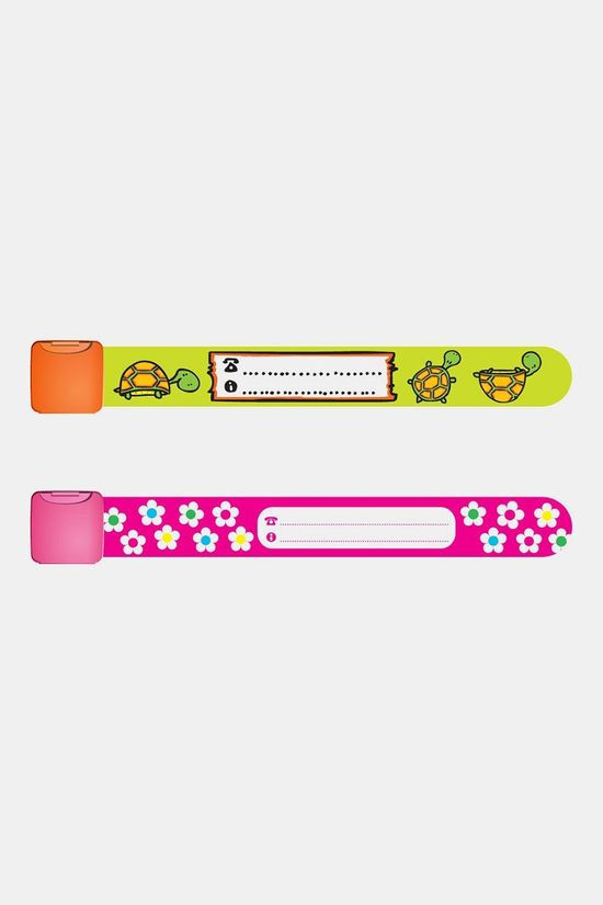 Infoband Duo Band Flower And Turtle SOS polsbandje