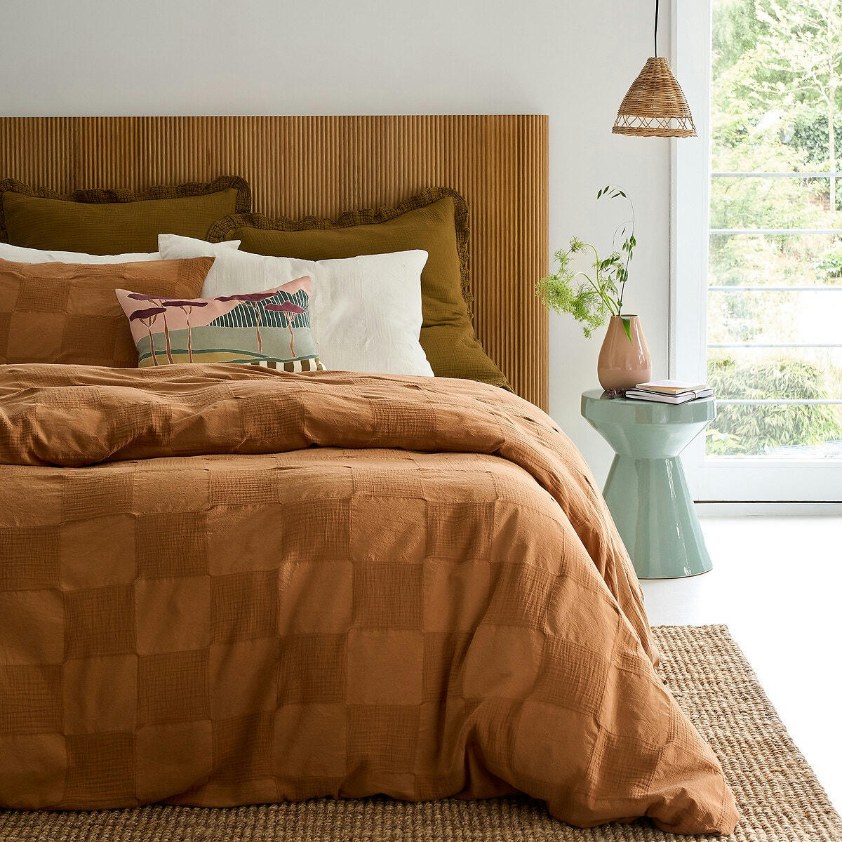 Housse de couette coton et gaze de coton, Agathe