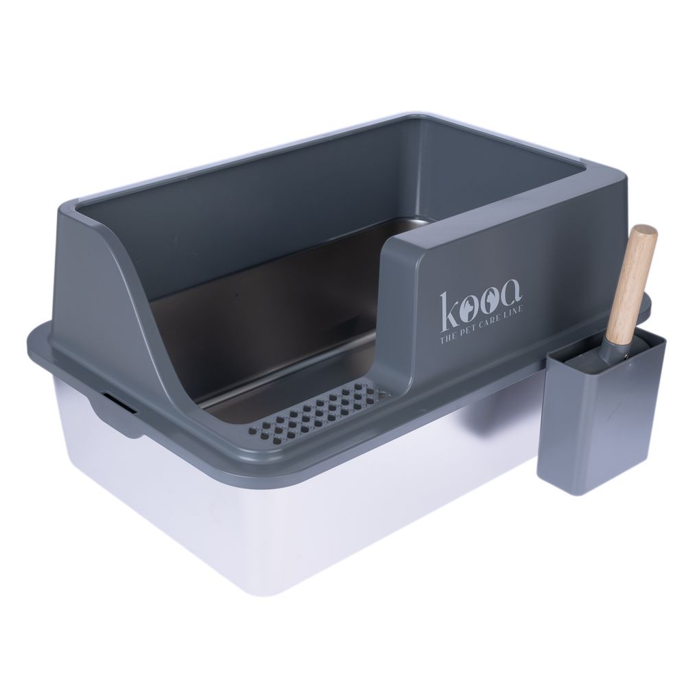 kooa Stainless Steel Litter Box