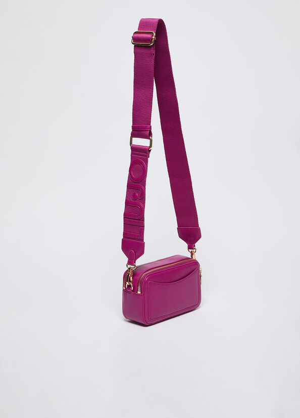 Borsa a tracolla piccola metallizzata
