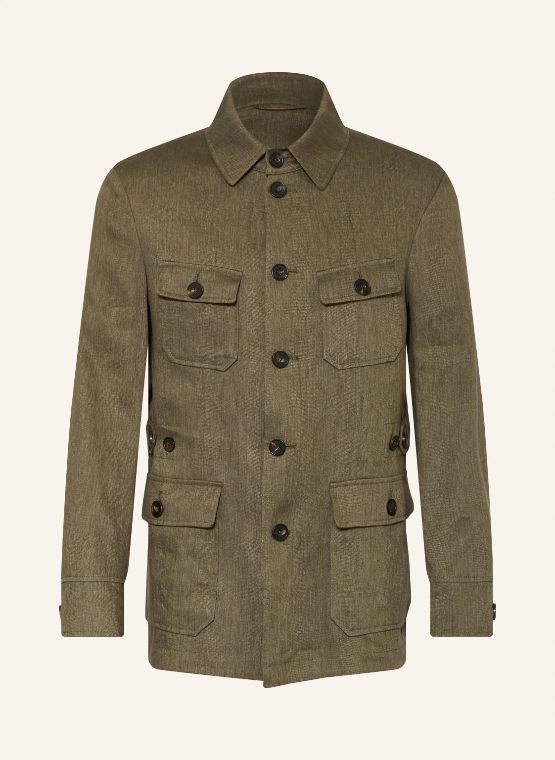HABSBURG Overshirt FREISTRITZ mit Leinen