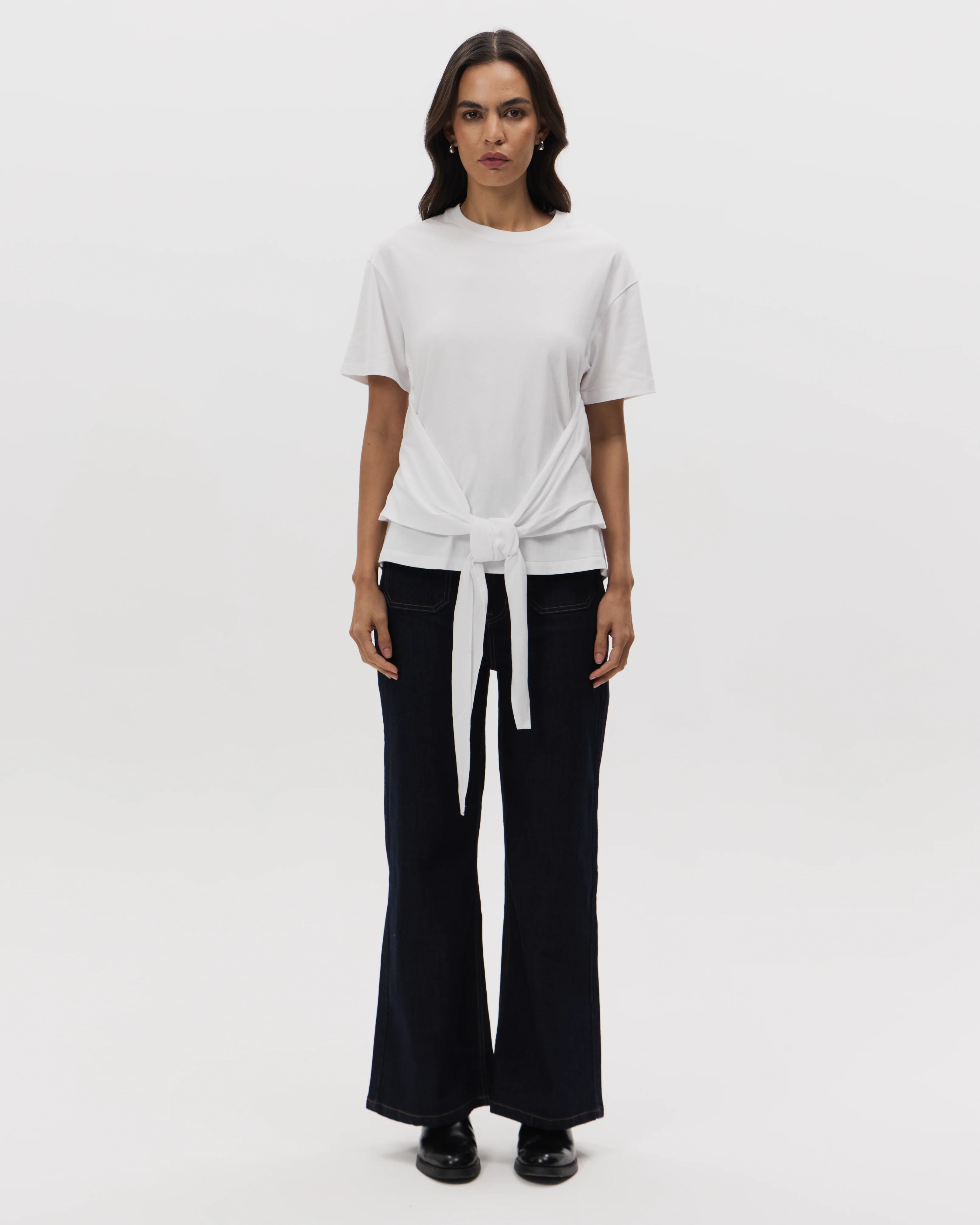 Tie Front Tee