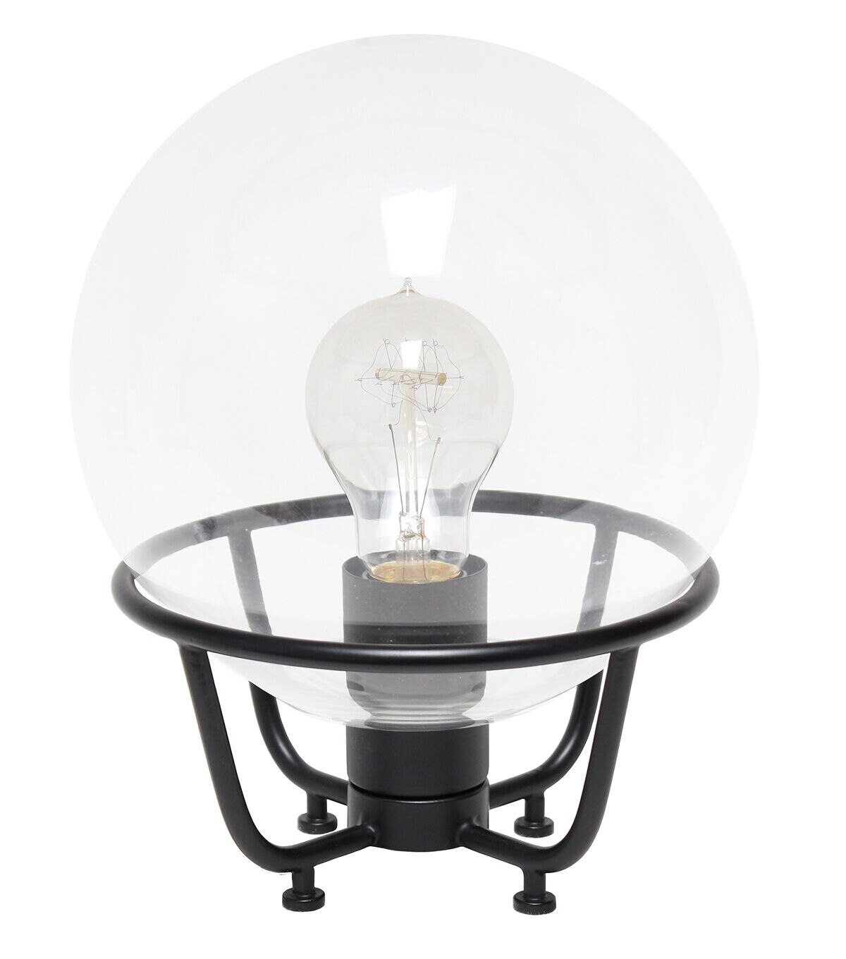 All The Rages Old World Globe Glass Table Lamp