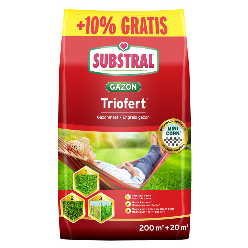 Engrais 3-en-1 Triofert 200   20m² SUBSTRAL