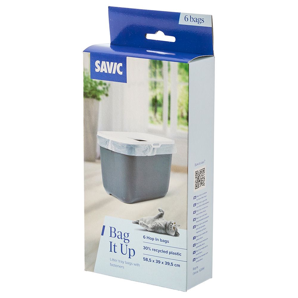 Savic Hop In Marble Cat Litter Tray