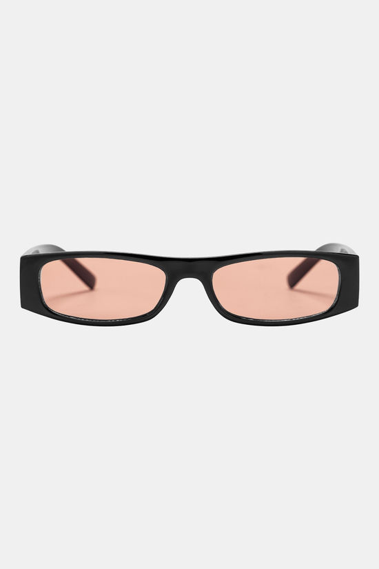 CHPO Sigrid Shiny Black/ Light Orange Zonnebril