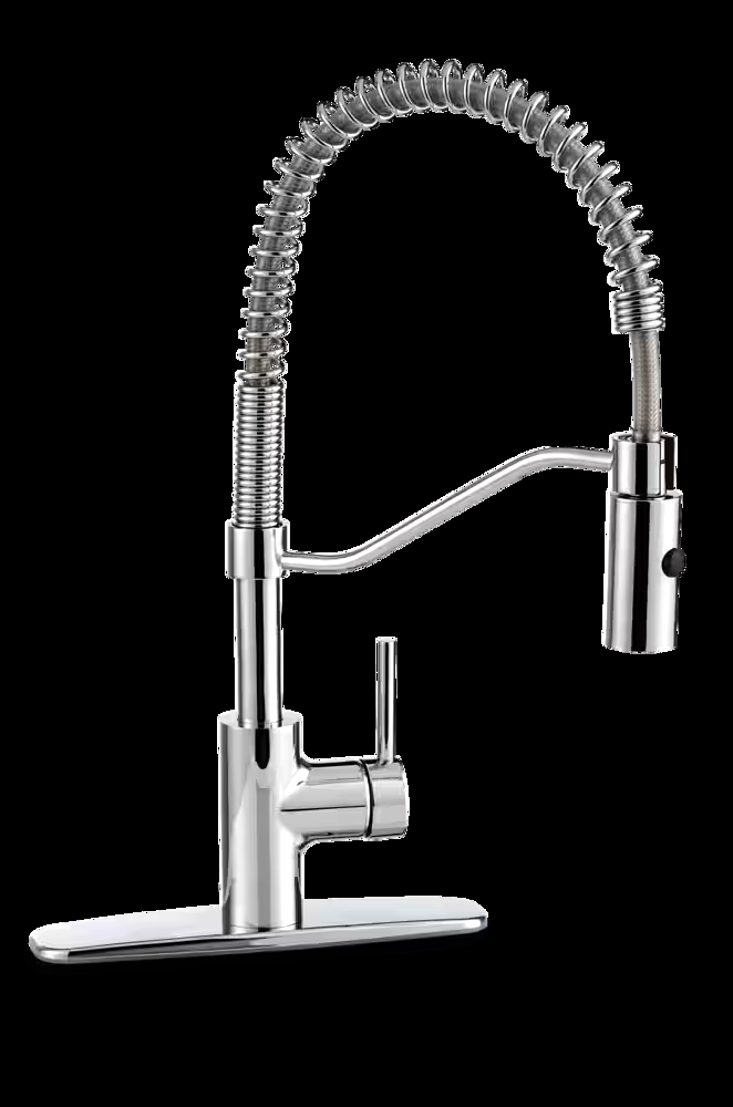 Danze Jasper Single Handle Kitchen Faucet, Chrome