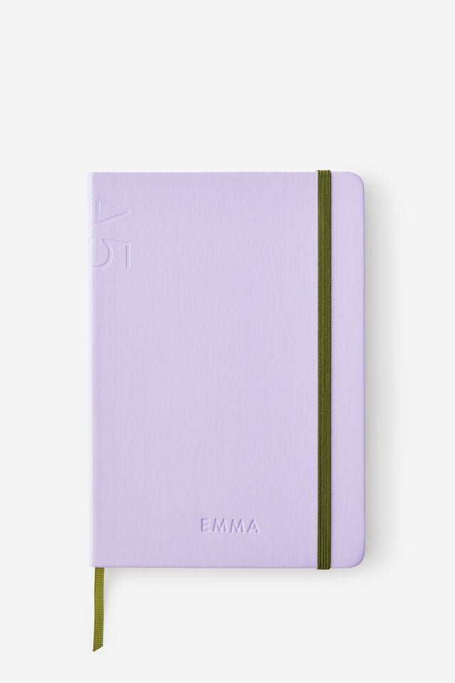 Personalised A5 Hard Lined Notetaker Notebook