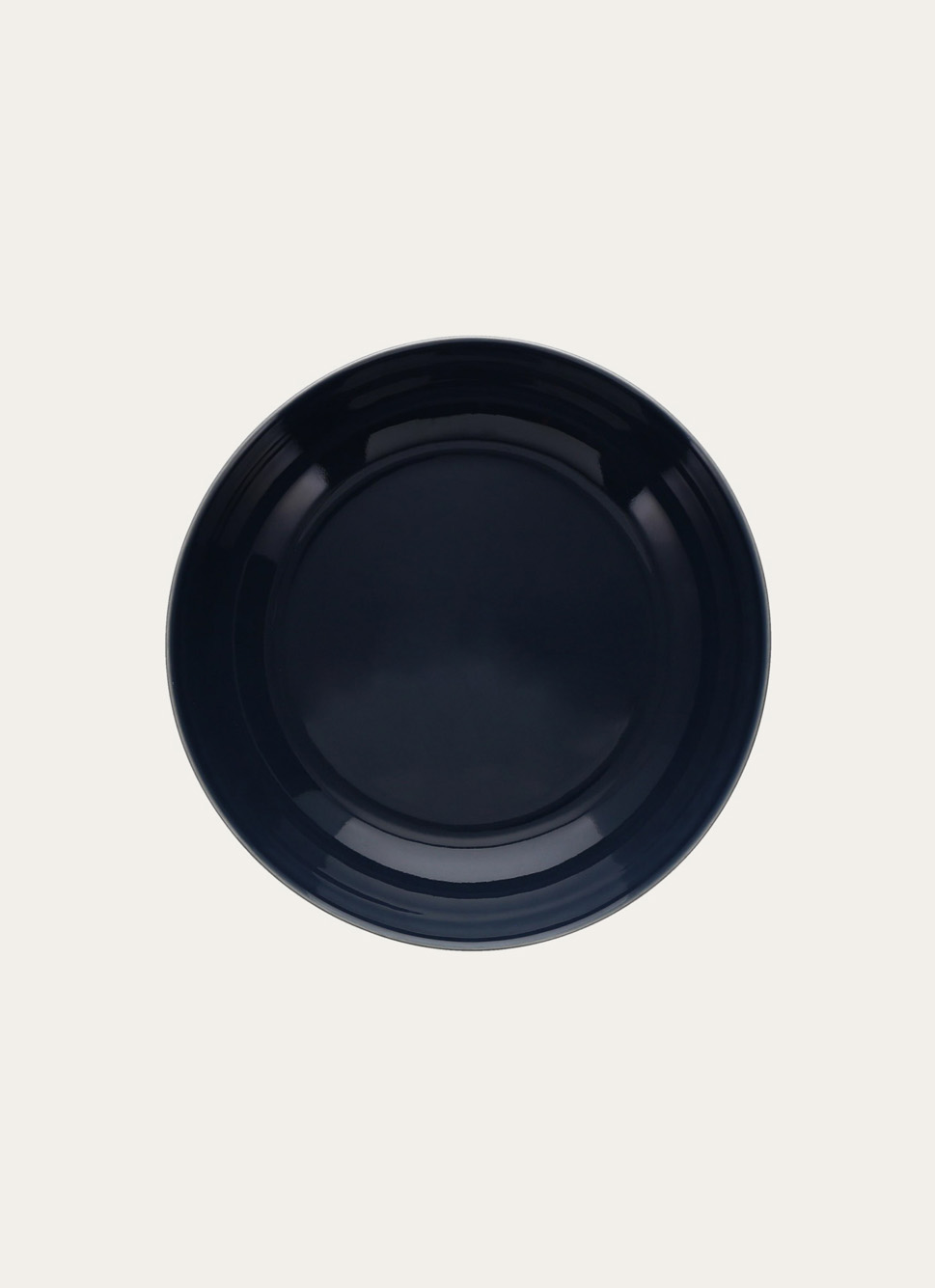 ASSIETTE CREUSE EN GRÈS MILOS MARINE