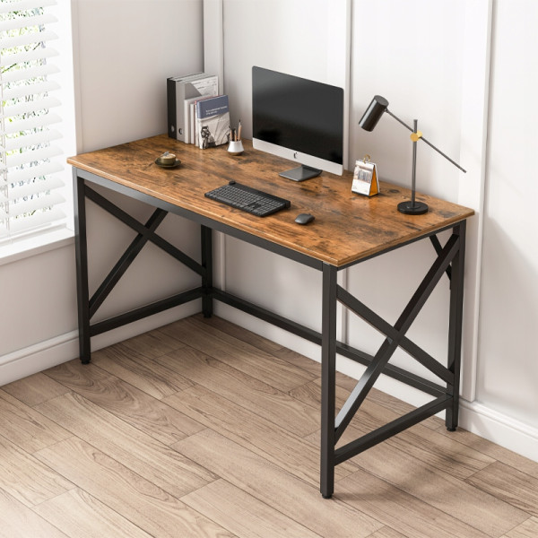 Biurko komputerowe w stylu rustykalnym 120cm