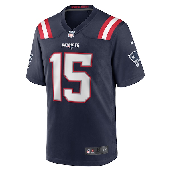 Marte Mapu New England Patriots Nike  Game Jersey -  Navy