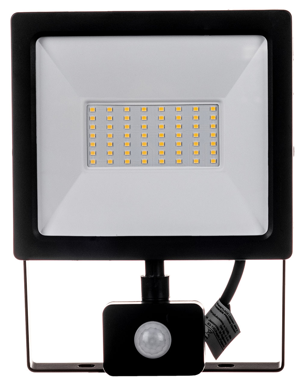 Naświetlacz LED Germina 50W z czujnikiem ruchu lampa IP65 1szt.