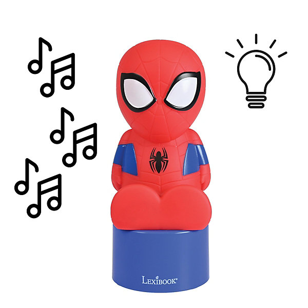 Enceinte Bluetooth veilleuse Spiderman