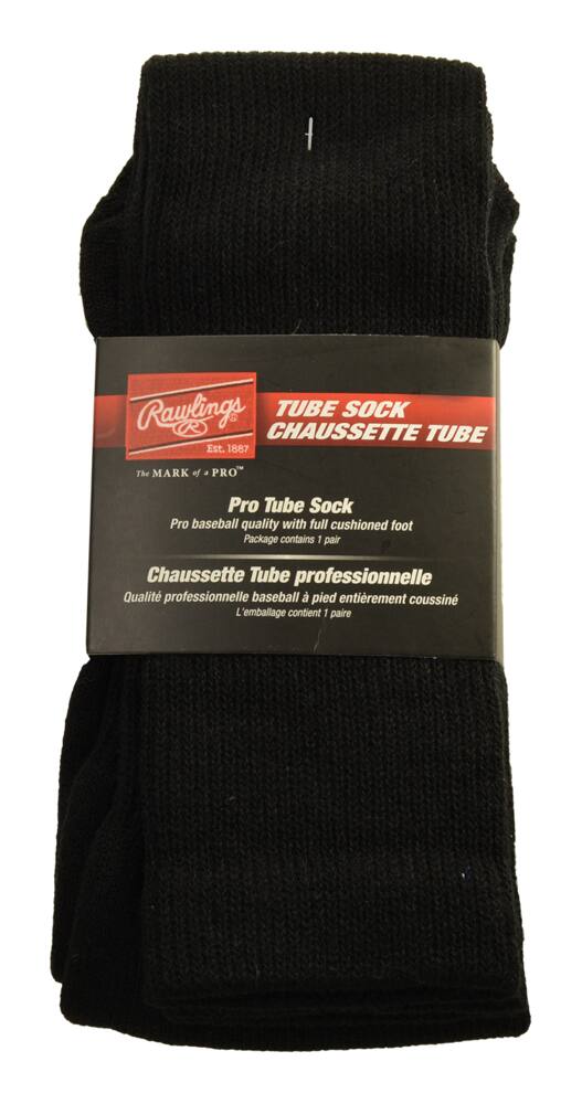 Rawlings Baseball Socks, Black