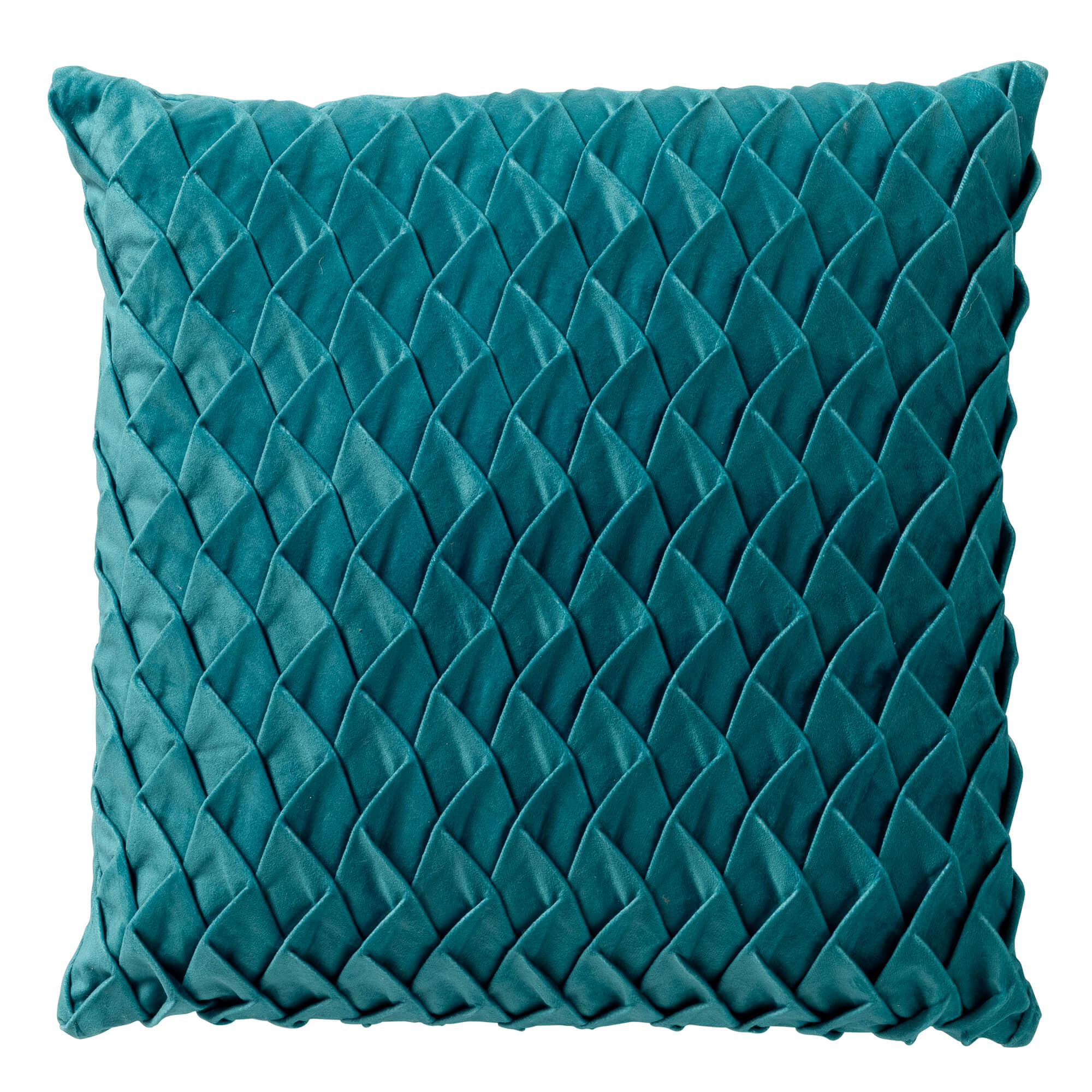 FERDY - sierkussen 45x45 cm - Latigo Bay - petrol blauw