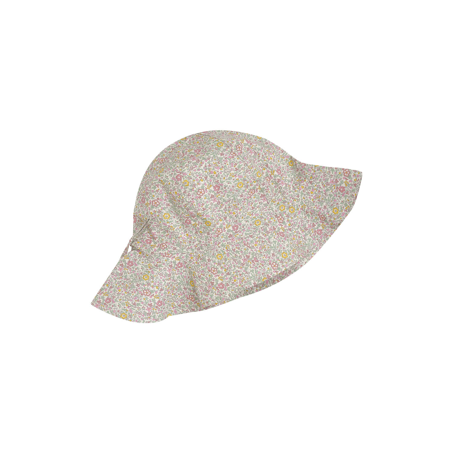 Summer Hat in Liberty Fabric, double cream