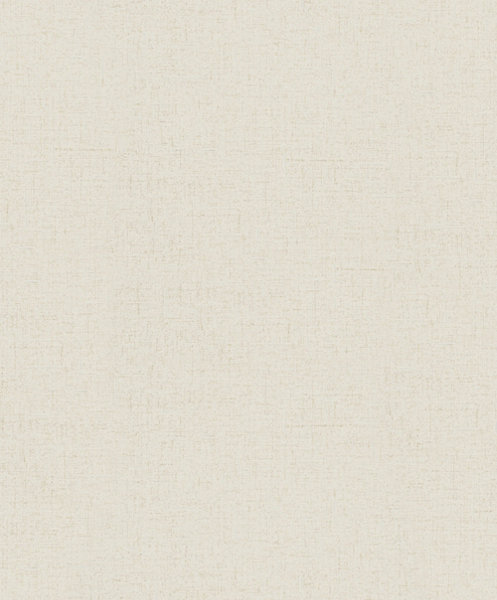 Papier peint vinyle intissé uni texturé beige L.1005 x l.53cm