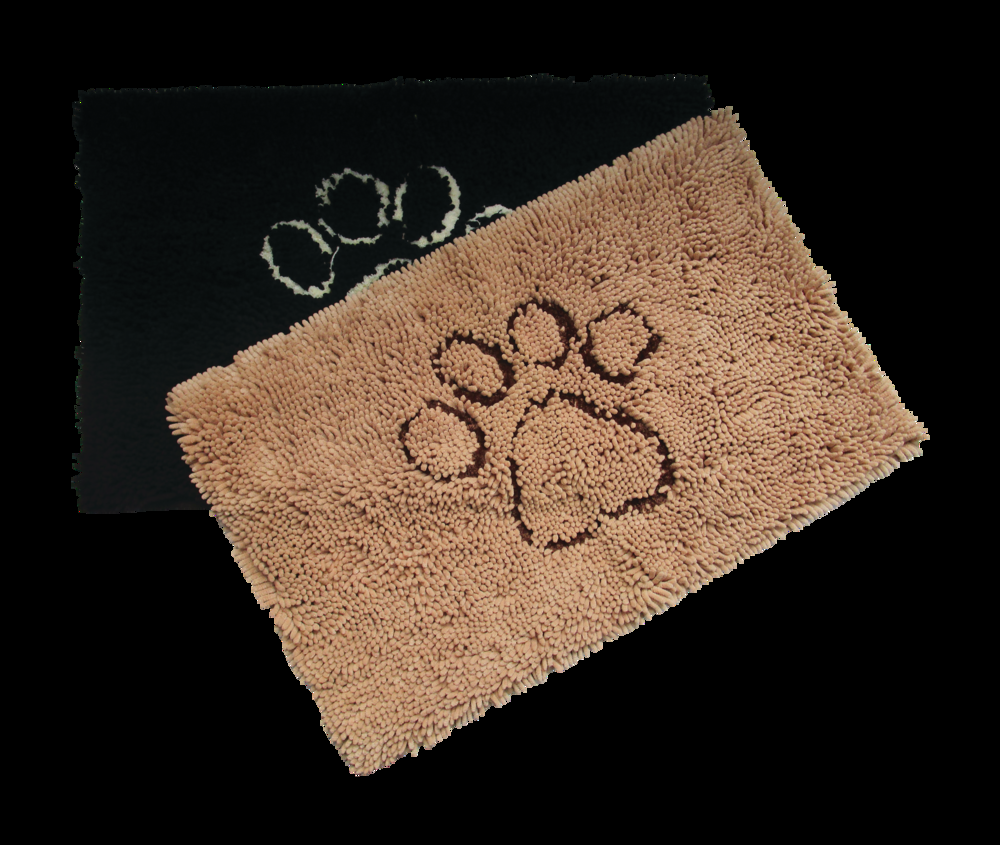 PAWS UP! Non-Slip Wet Pet Mat, Washable, 31-in x 20-in, Assorted Colours