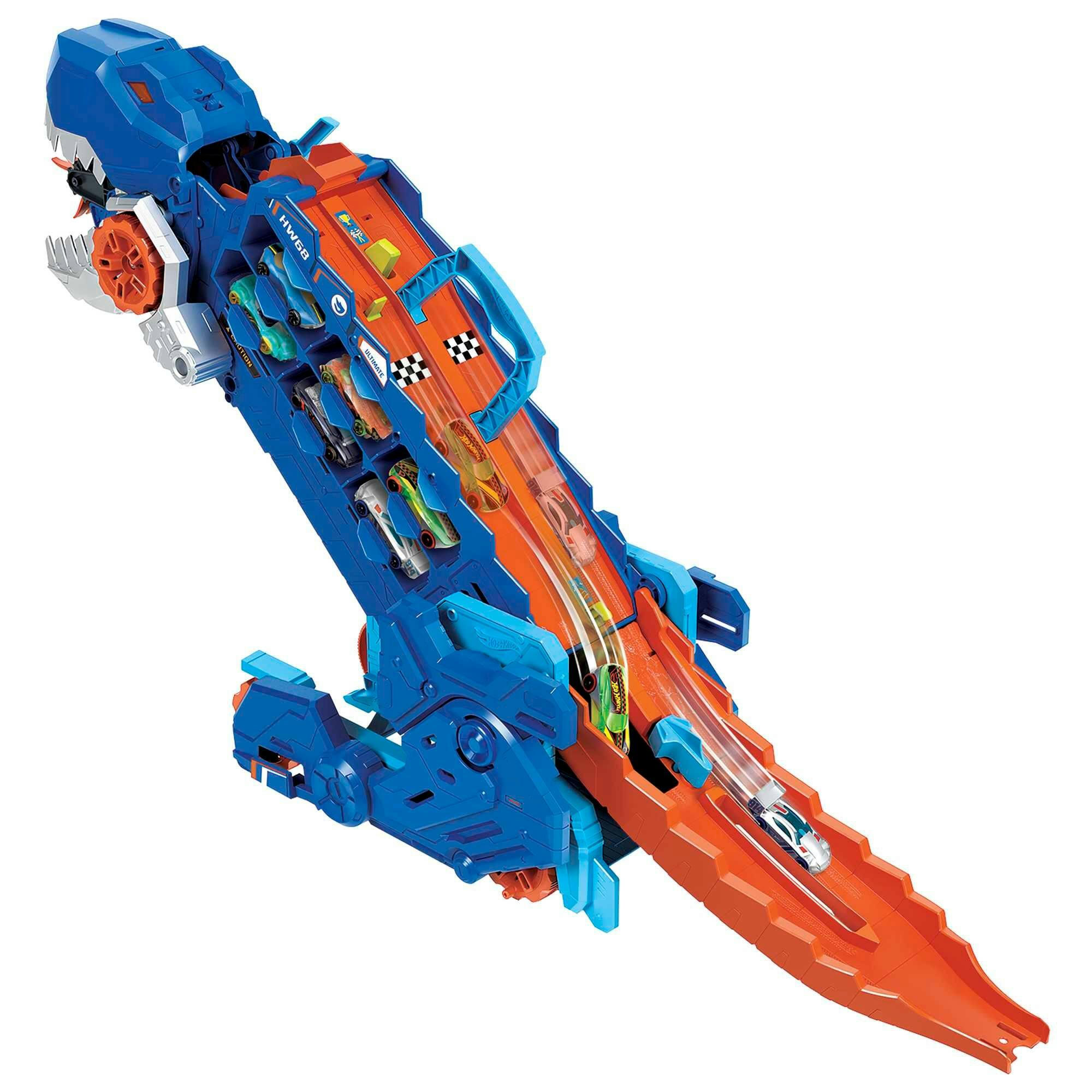 Hot Wheels® 2-in-1 City Ultimate Hauler T-Rex Transporter, Ages 4+