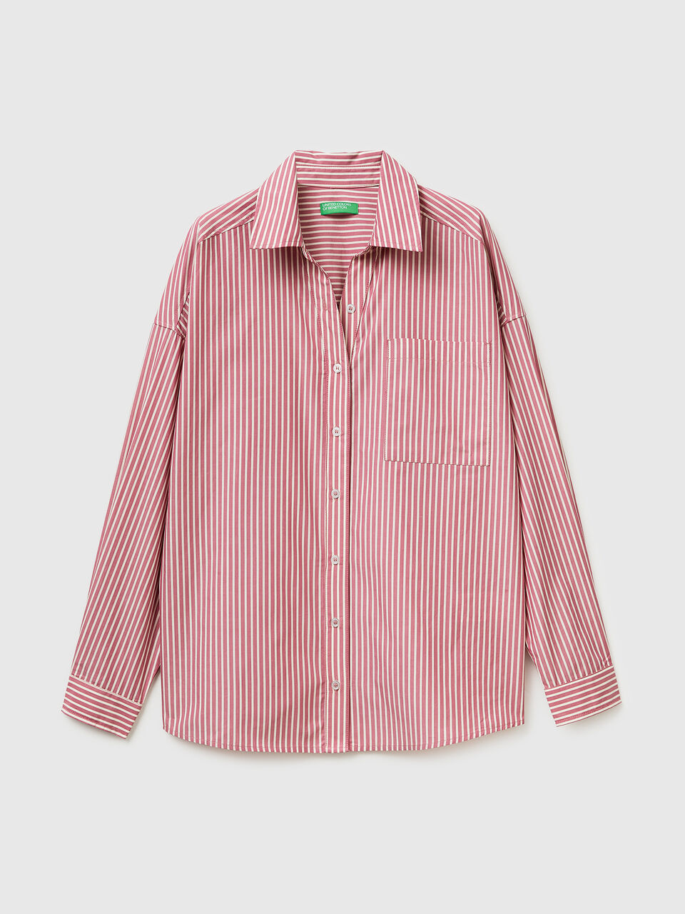 100% cotton striped shirt