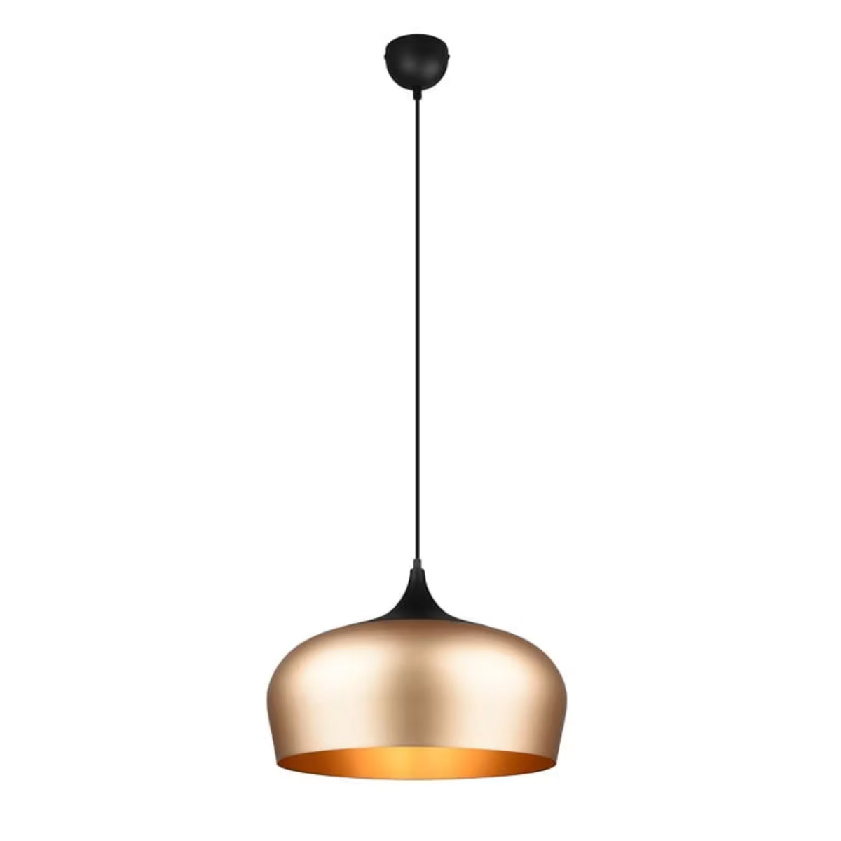 Lampa wisząca złota CHIRON 1xE27x40W wym: 150x45x45 cm Trio