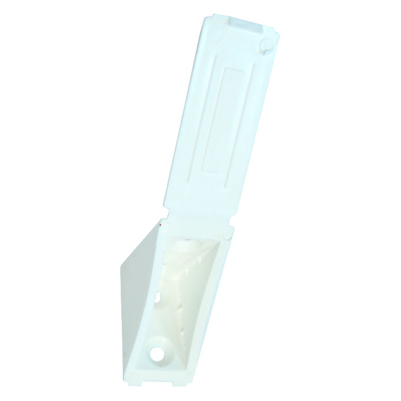 Taquet Tac'Eker blanc 25 x 43 x 25 mm 4 pièces TEKNIBOX