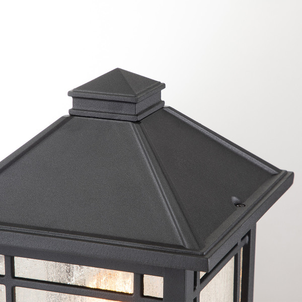 Lampa ogrodowa czarna Cedar Point wys:44,5 cm 1xE27x60W IP44 Quoizel