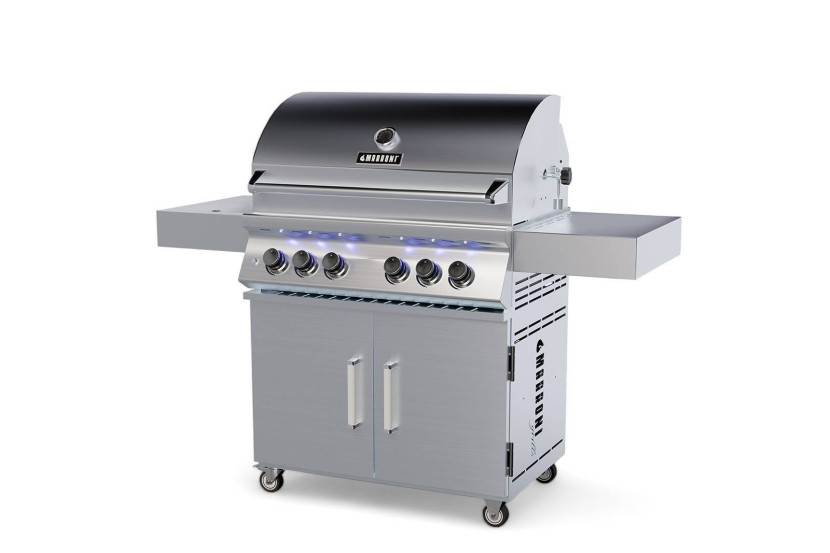 Grill ogrodowy gazowy PRO 4-palnikowy STROMBOLI 160x62/56 Marroni Grills