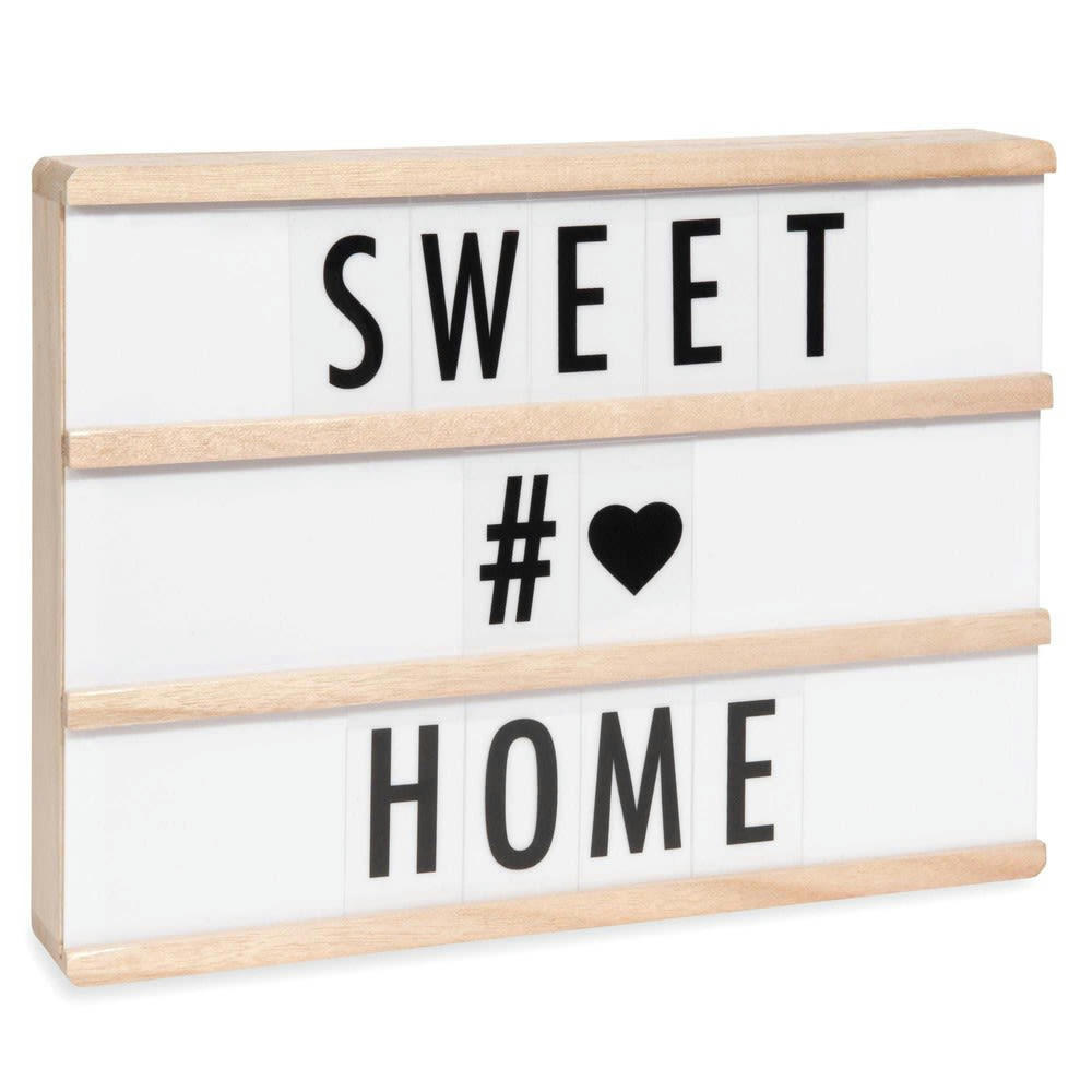 - Boîte lumineuse à messages lightbox LED A4