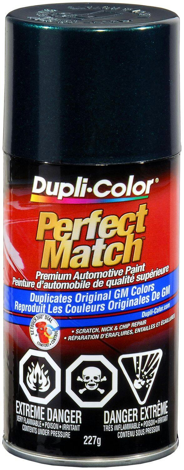 Dupli-Color Perfect Match Premium Acrylic Lacquer Automotive Aerosol Spray Paint, Dark Teal Metallic (35, WA 132A), 227-g