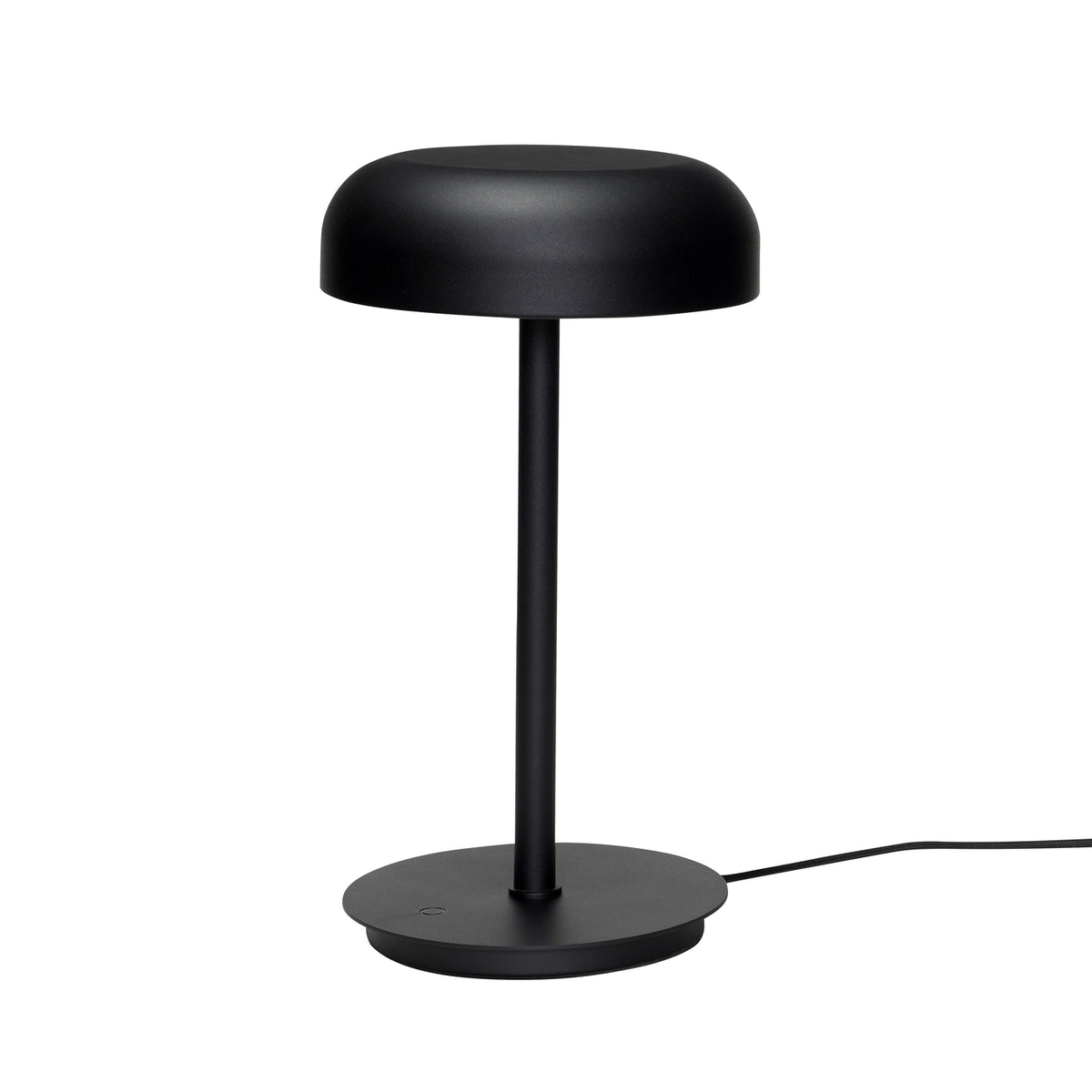 Hübsch tafellamp Velo - ijzer/polycarbonaat - ø20xh37cm integreret