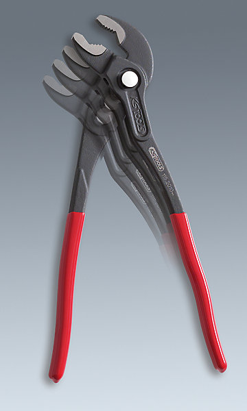 KS Tools - 115.8531 - Lot de trois pinces multiprises à verrouillage 10'' - 12'' - 16''
