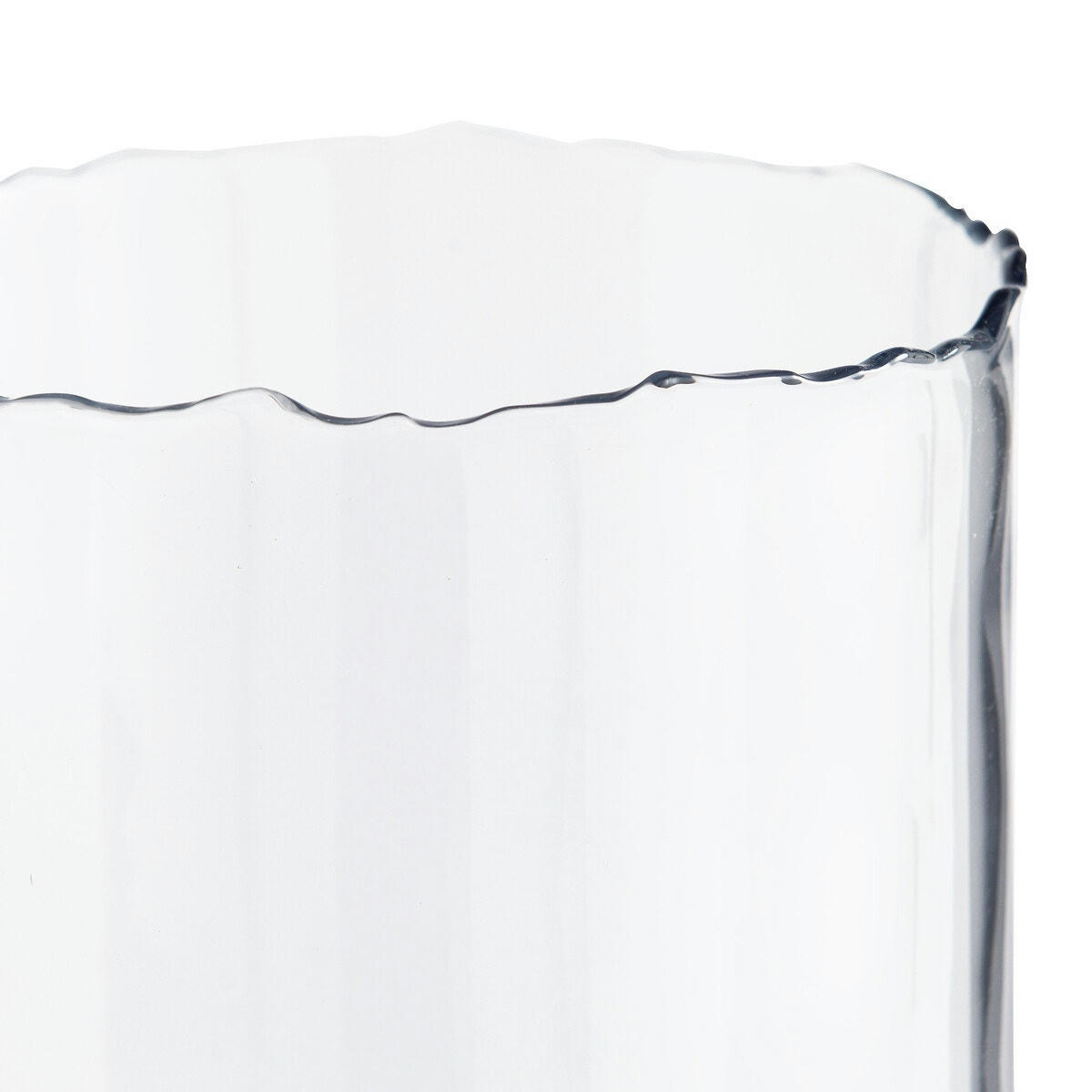 Vase en verre transparent, Livigo