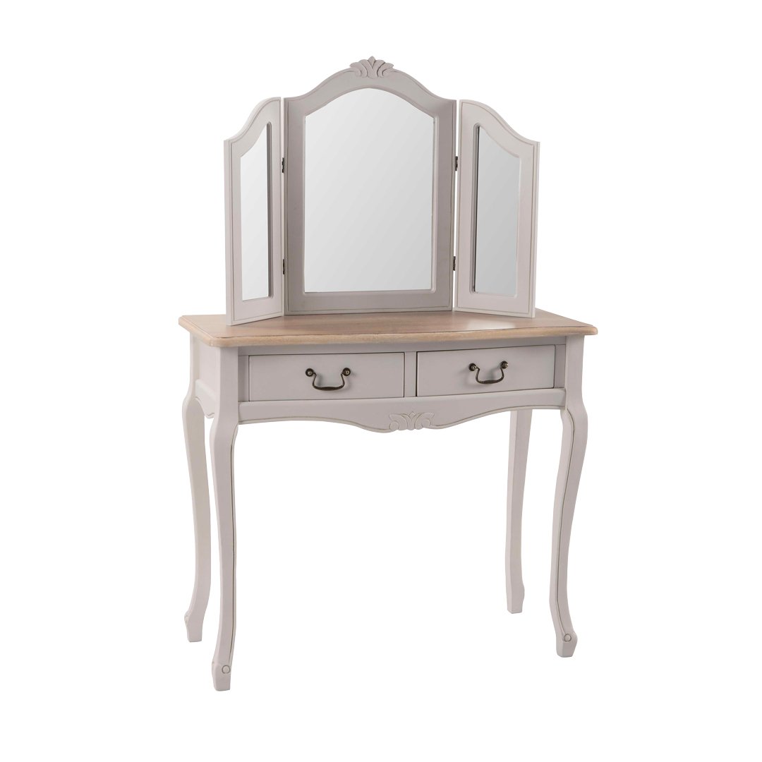 Toucador bela branco com espelho