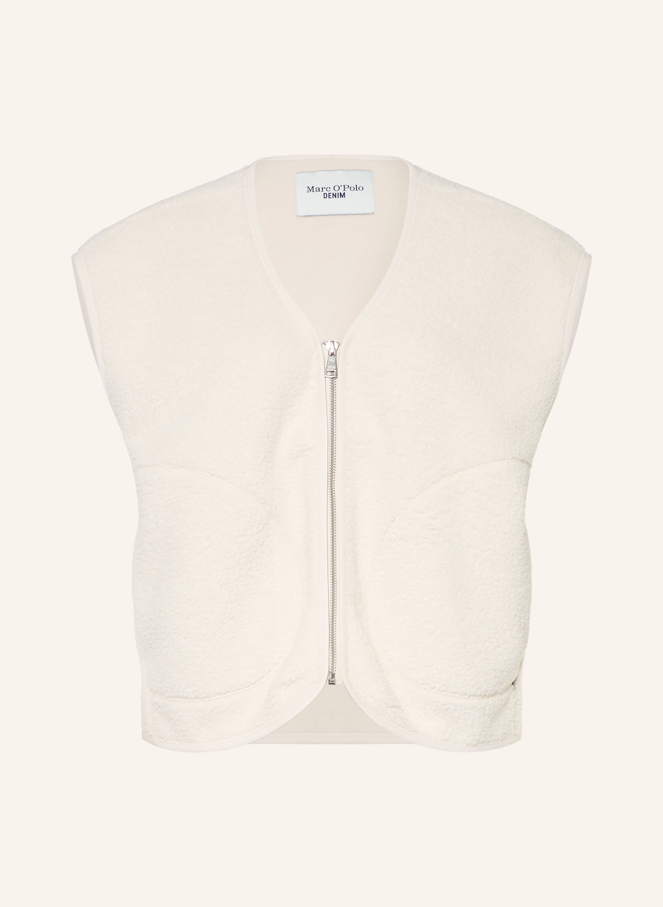 Marc O'Polo DENIM Teddyfell-Weste