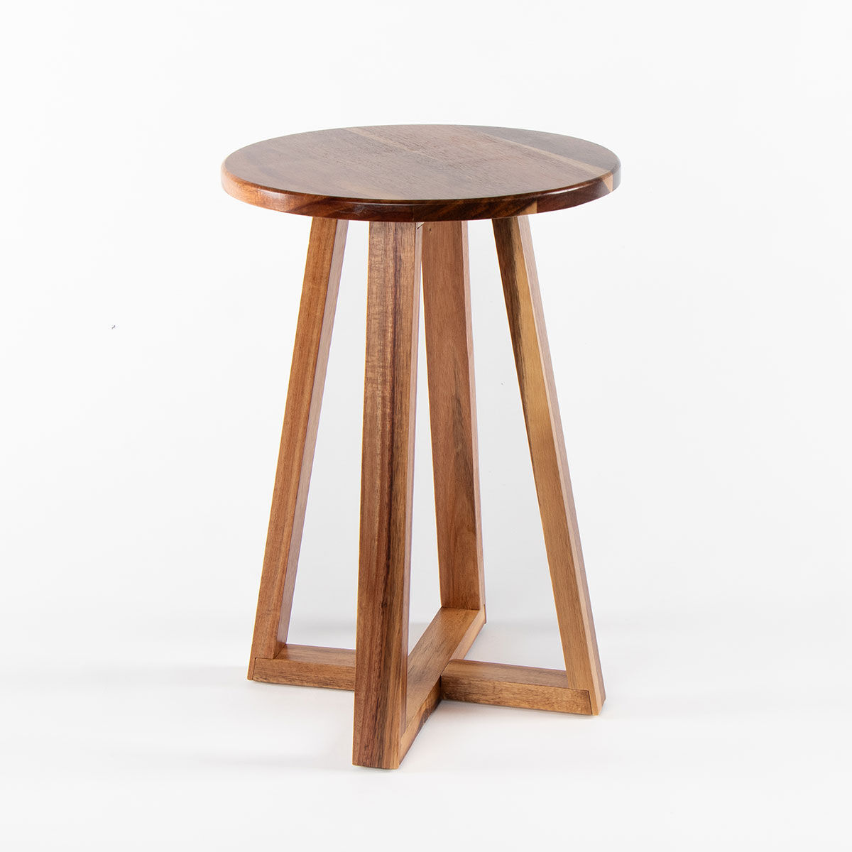 Banco wc em madeira acácia 43cm