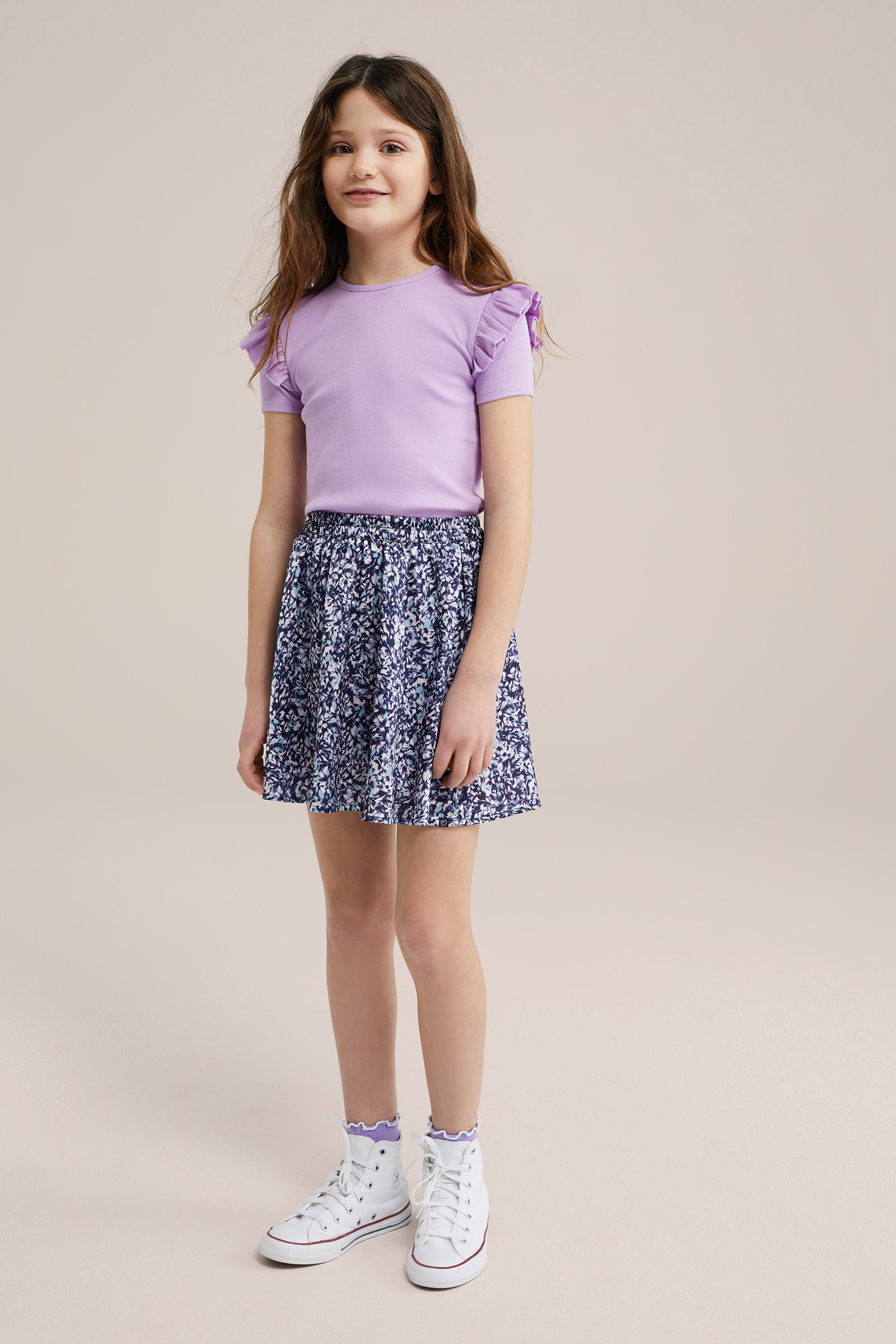 Meisjes T-shirt met ruches