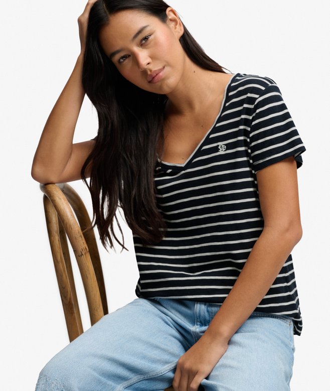 Studios Slub Embroidered T-Shirt