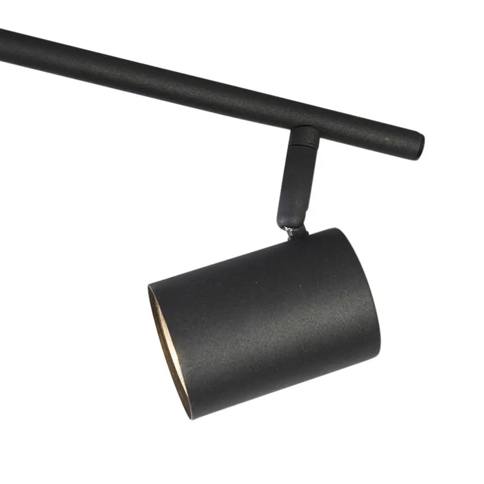 Qazqa richtbare spot jeana zwart gu10