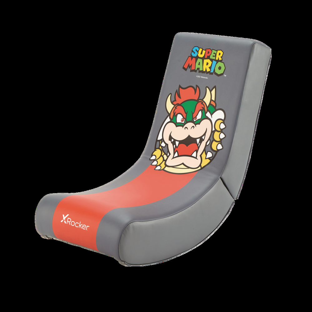 X-Rocker Nintendo Super Browser Folding Gaming Chair with Character Artwork