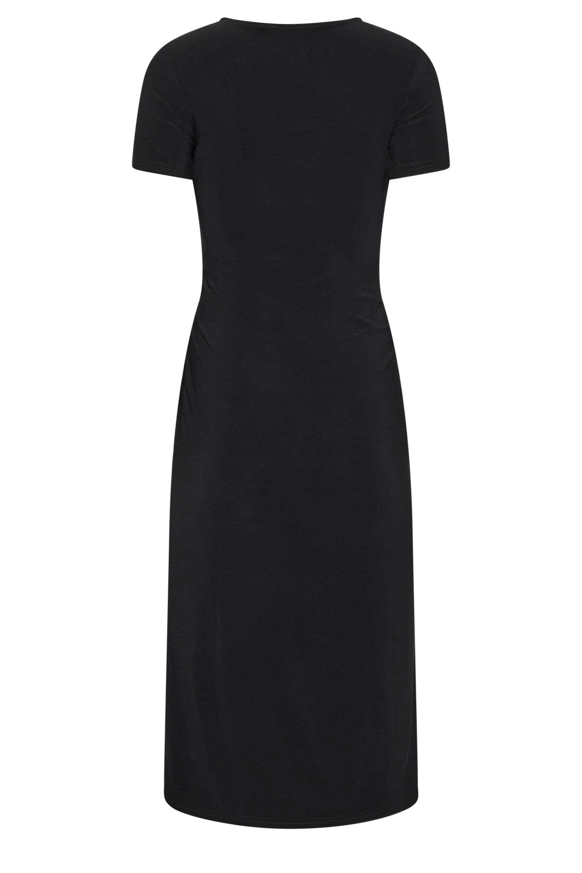 M&Co Petite Twist Front Maxi Dress