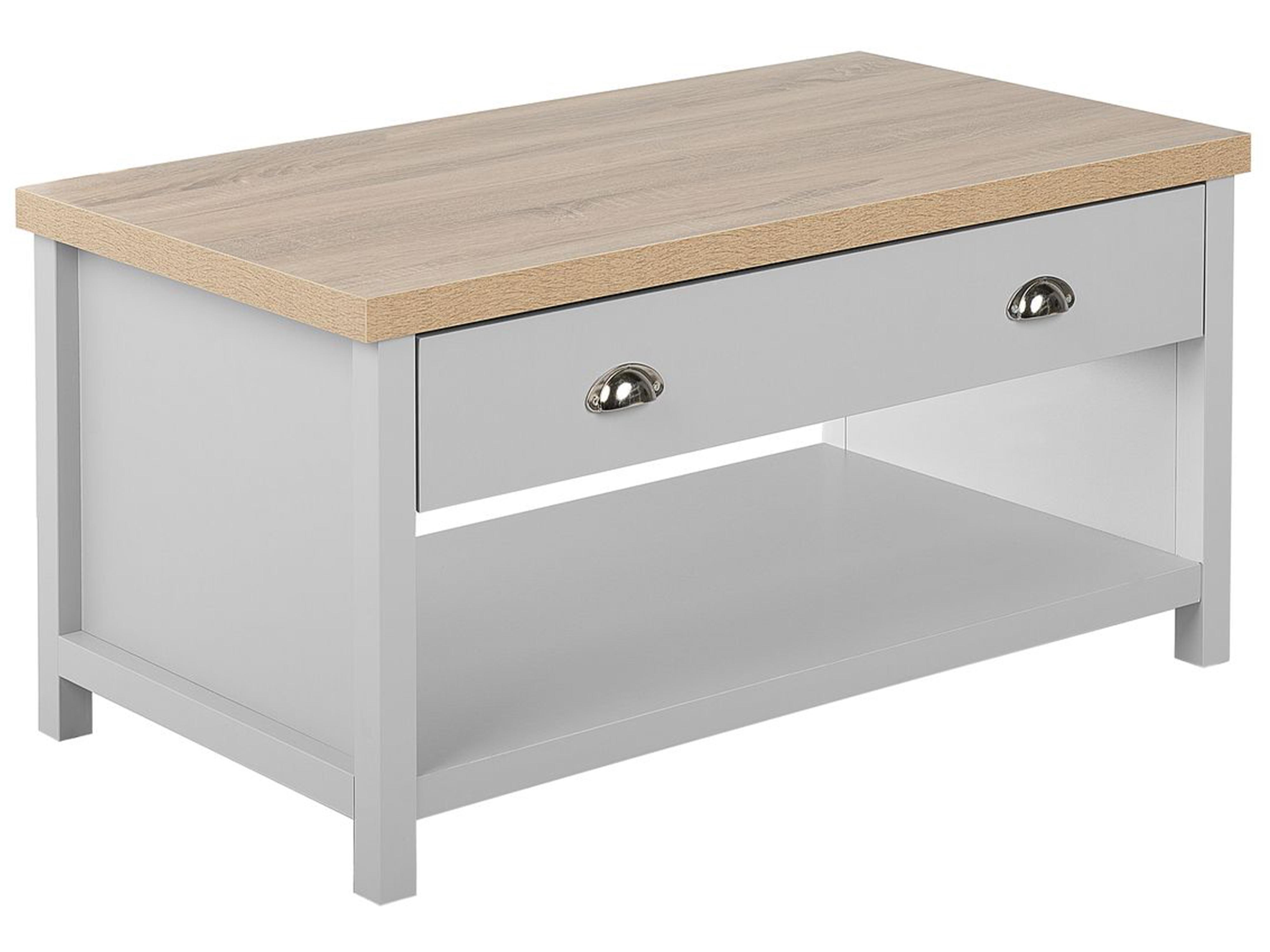 4 Tier Bookcase CLIO 180 cm Light Grey