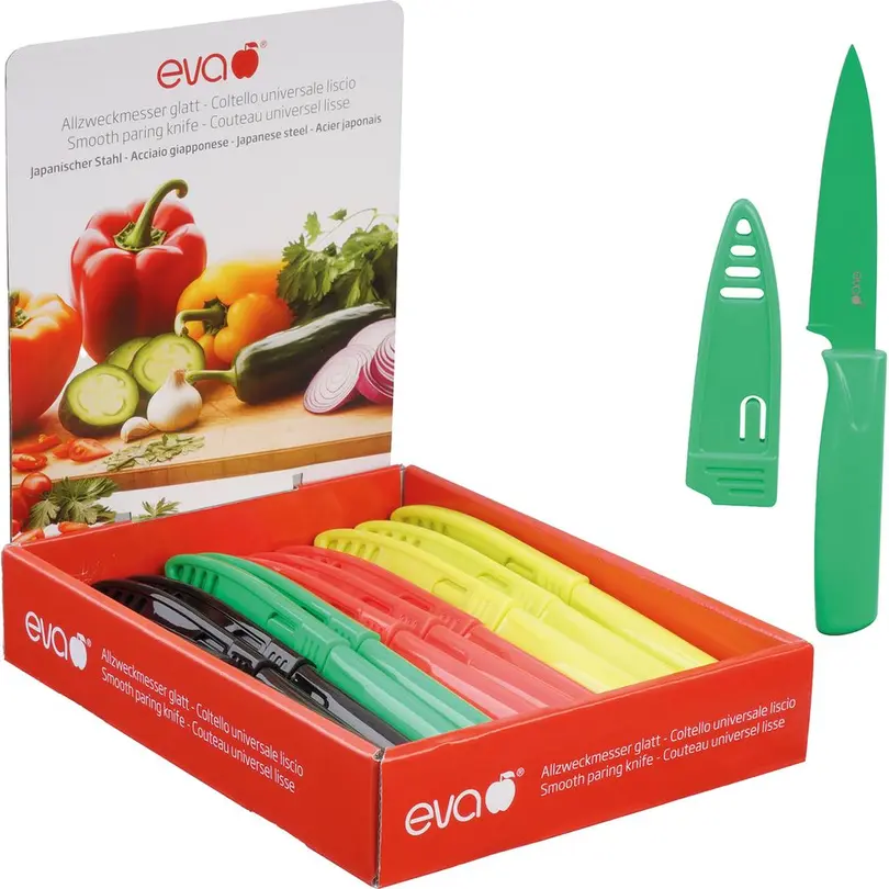 Gemüse-/Obstmesser 12er-Set EVA