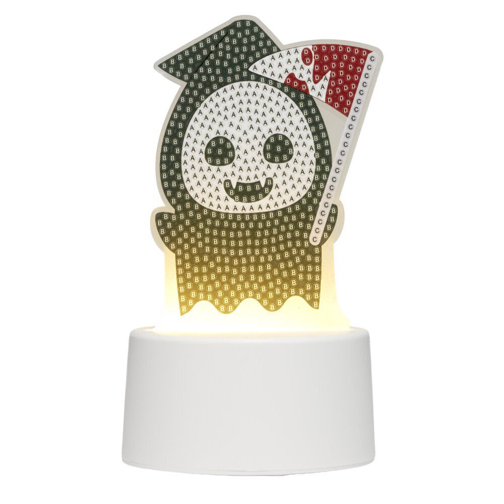 Kit décoration Halloween broderie diamant lumineux