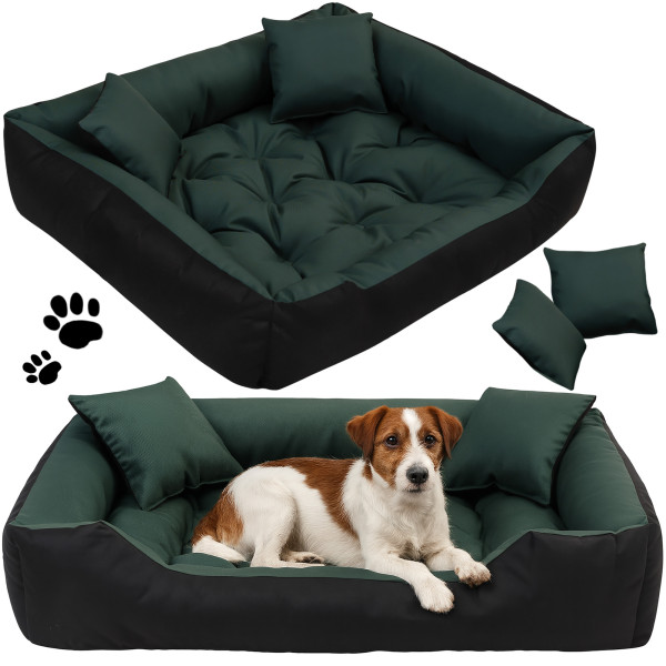 Legowisko Dla Psa Wodoodporne Posłanie Kanapa Sofa 55X45 Cm Zielone