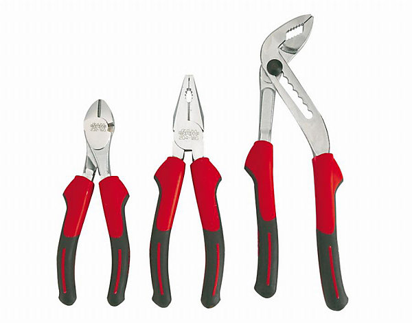 Jeu de 3 pinces bimatière - SAM OUTILLAGE - 209-J3