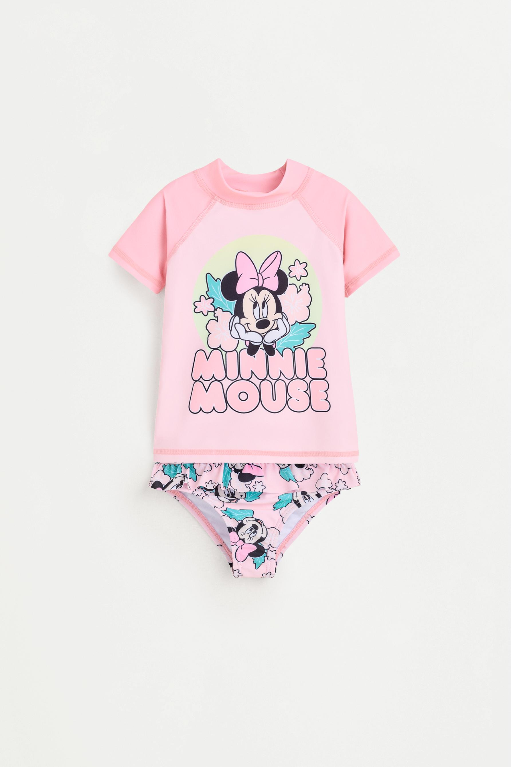 Set Minnie Mouse ©Disney bañador y camiseta de baño